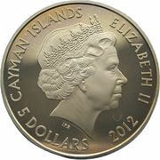5 Dollars - Elizabeth II HMY Britannia obverse image