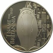 5 Dollars - Elizabeth II HMY Britannia, United Kingdom, 2012 reverse image