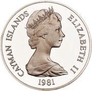 10 Dollars - Elizabeth II Royal Wedding; Silver Proof Issue obverse image