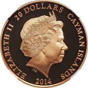 20 Dollars - Elizabeth II Ronald Reagan obverse image
