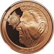20 Dollars - Elizabeth II Ronald Reagan, United Kingdom, 2014 reverse image