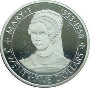 25 Dollars - Elizabeth II Queen Mary I, United Kingdom, 1977 reverse image