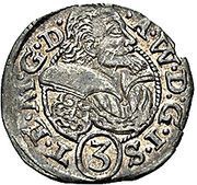 3 Kreuzers - Adam Wenzel obverse image