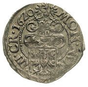 3 Kreuzers - Fridrich Wilhelm Teschen, Bohemia, 1620-1622 reverse image