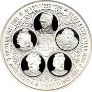 50 Dollars - Elizabeth II Sovereign Queens of England, United Kingdom, 1975-1977 reverse image