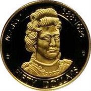 50 Dollars - Elizabeth II Queen Mary II, United Kingdom, 1977 reverse image