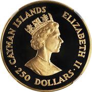 250 Dollars - Elizabeth II Wedding Anniversary obverse image