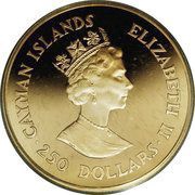 250 Dollars - Elizabeth II Coronation of Queen Elizabeth II obverse image