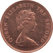 2 Pence - Elizabeth II 2nd portrait obverse image