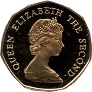 20 Pence - Elizabeth II 2nd portrait obverse image