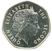 20 Pence - Elizabeth II 4th portrait obverse image