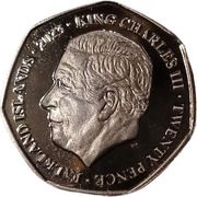 20 Pence - Charles III obverse image