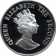 50 Pence - Elizabeth II WWF; Silver Proof Issue obverse image