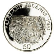 50 Pence - Elizabeth II Children's Fund, United Kingdom, 1990 reverse image