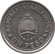 1 Peso May Revolution obverse image