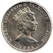 50 Pence - Elizabeth II Queen Elizabeth II's 70th Birthday obverse image