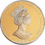 50 Pence - Elizabeth II Queen Elizabeth II's 70th Birthday obverse image