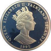 50 Pence - Elizabeth II Birth Princess Elizabeth, United Kingdom, 1997 obverse image