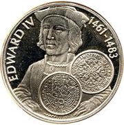 50 Pence - Elizabeth II King Edward IV, United Kingdom, 2001 reverse image