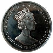 50 Pence - Elizabeth II Queen Victoria obverse image