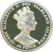 50 Pence - Elizabeth II Queen Victoria obverse image