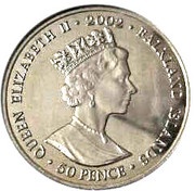 50 Pence - Elizabeth II Royal family obverse image