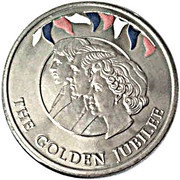 50 Pence - Elizabeth II Royal family, United Kingdom, 2001-2002 reverse image