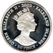 50 Pence - Elizabeth II Royal family obverse image