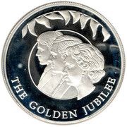 50 Pence - Elizabeth II Royal family, United Kingdom, 2002 reverse image