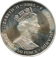 50 Pence - Elizabeth II Scepter and Orb obverse image