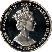 50 Pence - Elizabeth II Tree house obverse image