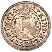 3 Kreuzers - Charles I, Bohemia, 1614 reverse image