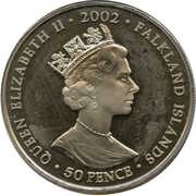 50 Pence - Elizabeth II Coronation coach obverse image