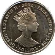50 Pence - Elizabeth II Palace Balcony obverse image