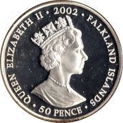 50 Pence - Elizabeth II The Palace Flypast obverse image