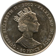 50 Pence - Elizabeth II Weekend Final obverse image