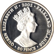 50 Pence - Elizabeth II Commonwealth Games obverse image