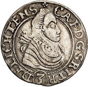 3 Kreuzers - Karl Eusebius von Liechtenstein obverse image