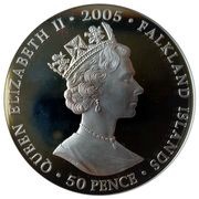 50 Pence - Elizabeth II Churchill - Soldier obverse image