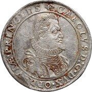 ½ Thaler - Charles I obverse image