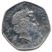 50 Pence - Elizabeth II Liberation obverse image