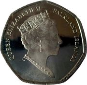 50 Pence - Elizabeth II 5th portrait obverse image