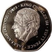 50 Pence - Charles III obverse image