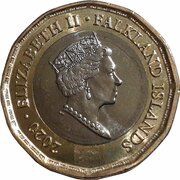 1 Pound - Elizabeth II obverse image