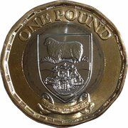 1 Pound - Elizabeth II, United Kingdom, 2020-2021 reverse image