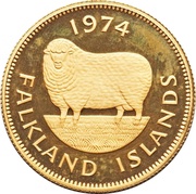 2 Pounds - Elizabeth II, United Kingdom, 1974 reverse image