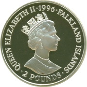 2 Pounds - Elizabeth II Alfred the Great obverse image