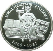 2 Pounds - Elizabeth II William I, United Kingdom, 1996 reverse image