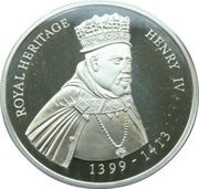 2 Pounds - Elizabeth II Henry IV, United Kingdom, 1996 reverse image