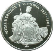 2 Pounds - Elizabeth II Victoria, United Kingdom, 1996 reverse image